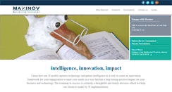 Desktop Screenshot of maxinov.com